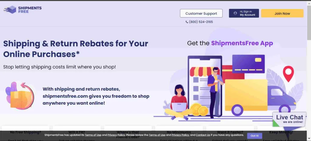 Shipmentsfree.com Review Is Shipmentsfree Legit or Scam